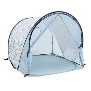 Babymoov anti- UV baby beach tent in blue waves color